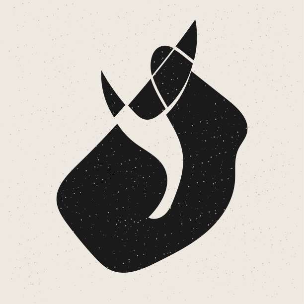 极简主义单色抽象图形海报模板图片下载