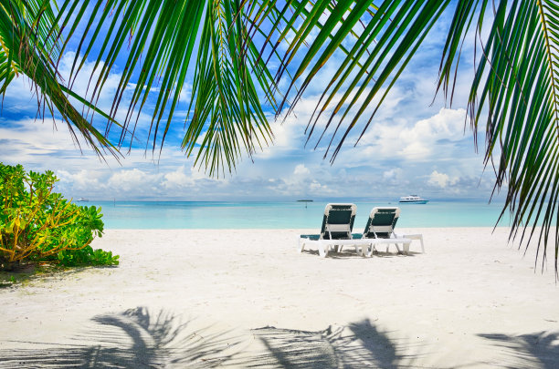 热带海滩图片下载