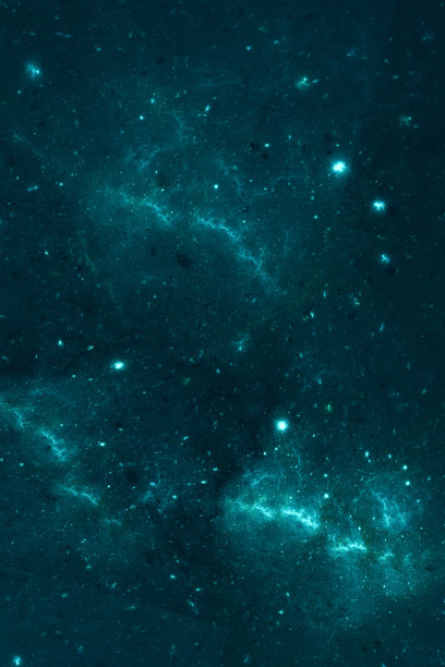 深星系上的数字生成星场图片下载