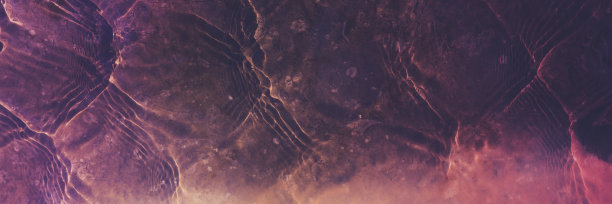 抽象的复古风格背景与岩石上流动的水的几何图案图片下载