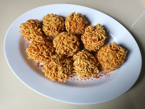 炸圆面小吃图片下载