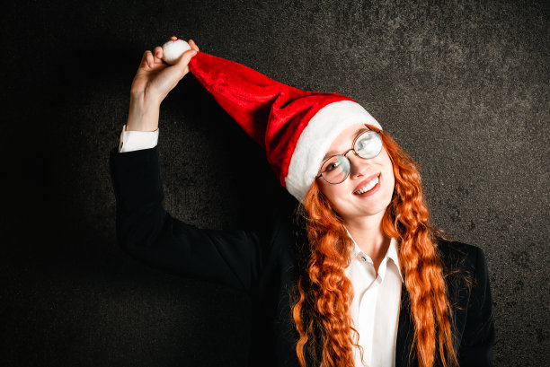 圣诞节的商人图片下载