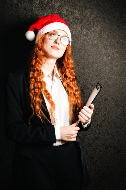 圣诞节的商人图片下载