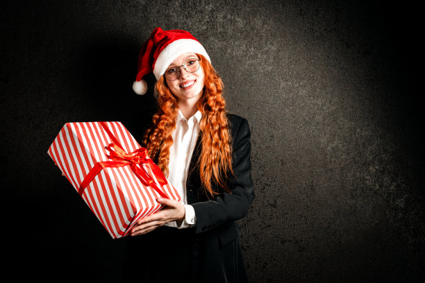 圣诞节的商人图片下载