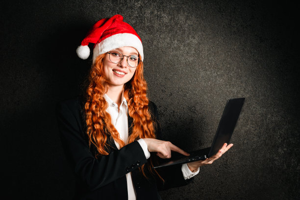 圣诞节的商人图片下载