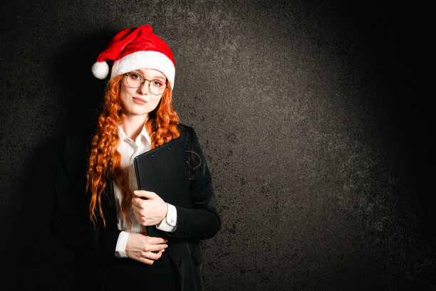 圣诞节的商人图片下载