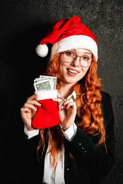 圣诞节的商人图片下载