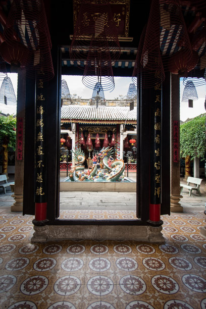 会安老城区在白天图片下载