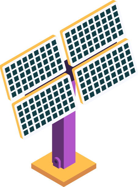 太阳能电池板图标图片下载