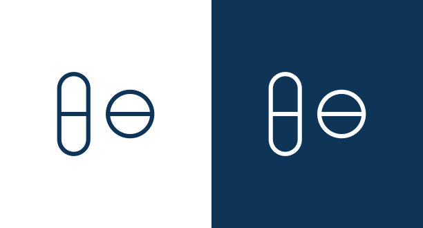 药丸轮廓图标插图孤立矢量符号符号图片下载