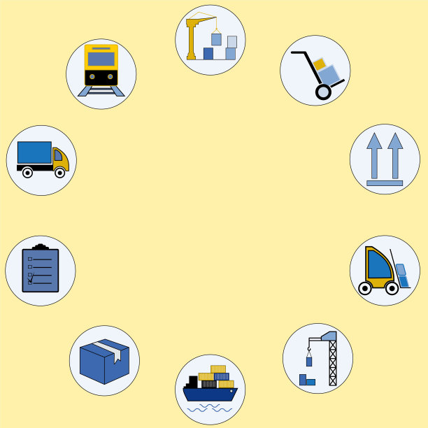 供应主题的元素集。图片下载