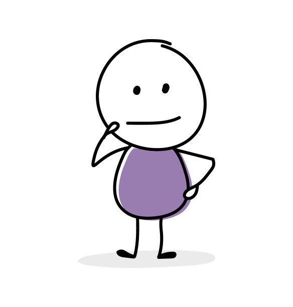 漫画的概念。考虑曲棍球手。向量。图片下载