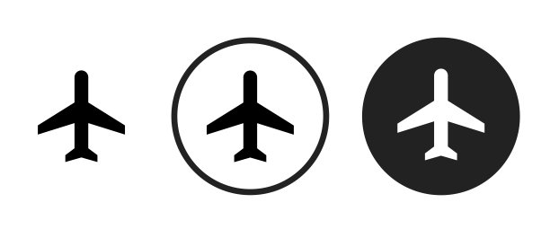 机场图标。Web图标集。移动图标集图片下载