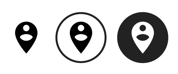 人针圈图标。Web图标集。移动图标集图片下载