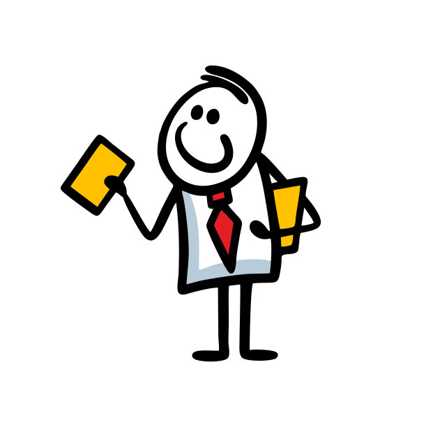 一位西装革履的友好男子递出一份文件。图片下载