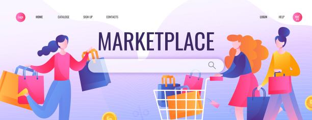 市场网站横幅图片下载