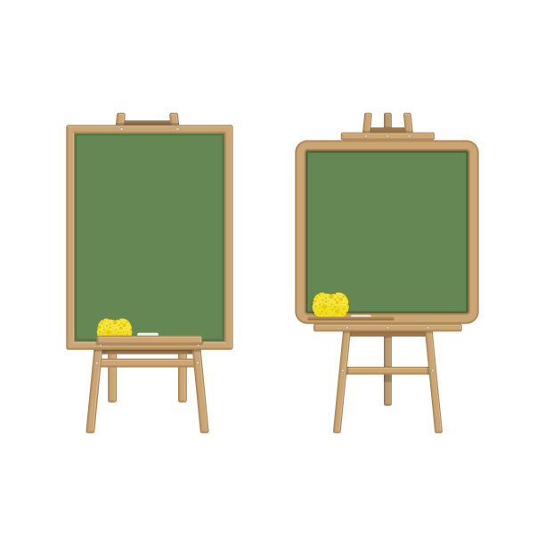 绿色空白经典校板。图片下载