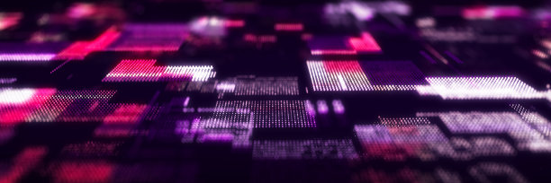 未来电路板概念。先进的IT技术。数字数据流概念。大数据可视化。3 d渲染。图片下载