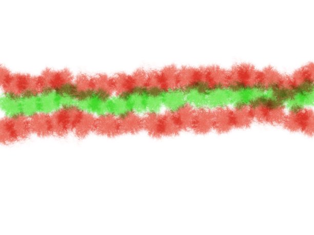 绿色和红色的纸纹理抽象背景，壁纸或背景艺术。空包装纸，海报，闪亮的纸板作为装饰设计元素。纸张空间为复制写颗粒梯度光滑表面设计卡片情人节，圣诞节图片下载