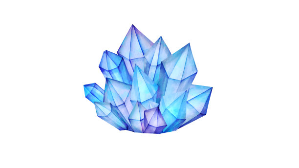 水晶簇图片下载