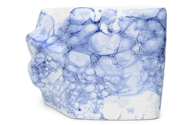 唇形陶瓷花盆图片下载