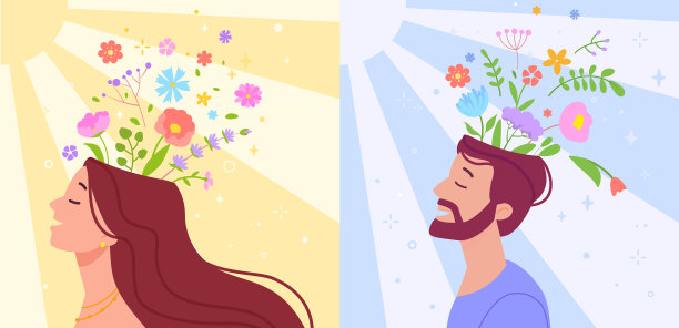 积极向上的思维，引领年轻美丽的灵魂图片下载