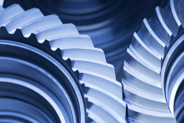 发动机或机器齿轮的特写图片下载