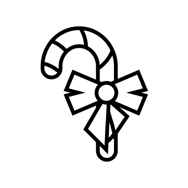 矢量插图。线条笔画图标。节日的象征。圣诞快乐和新年快乐的图标集。可编辑矢量图形。图片下载