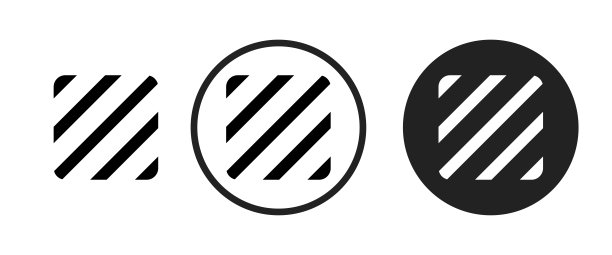 纹理图标。Web图标集。移动图标集图片下载