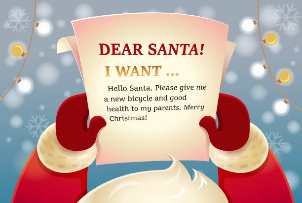 圣诞清单概念图片下载