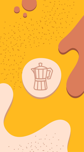 Сoffee minimalist banner图片下载