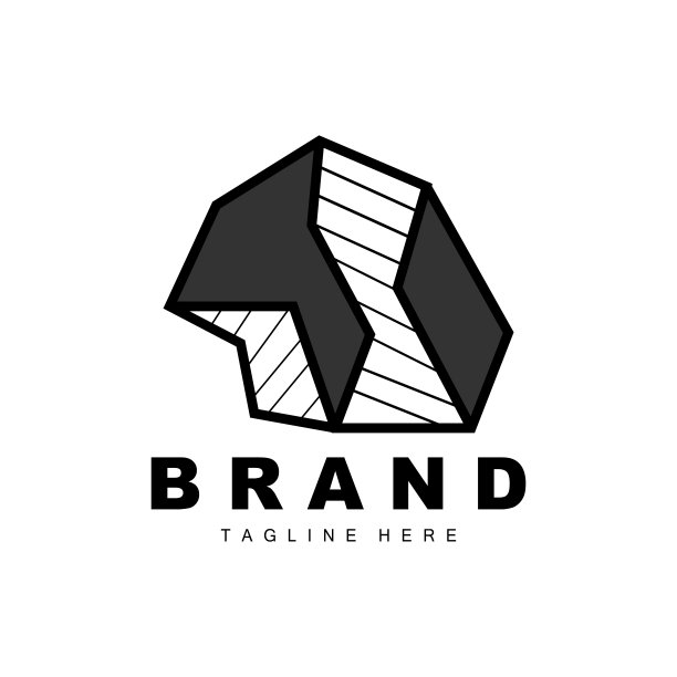 石材标志，宝石线石材设计，钻石，水晶，简单优雅，产品品牌矢量，天然石材图标图片下载