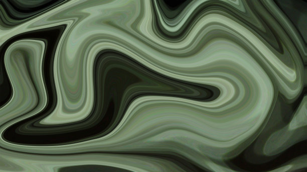 抽象液体油漆液体图片绿色阴影彩色图像图片下载