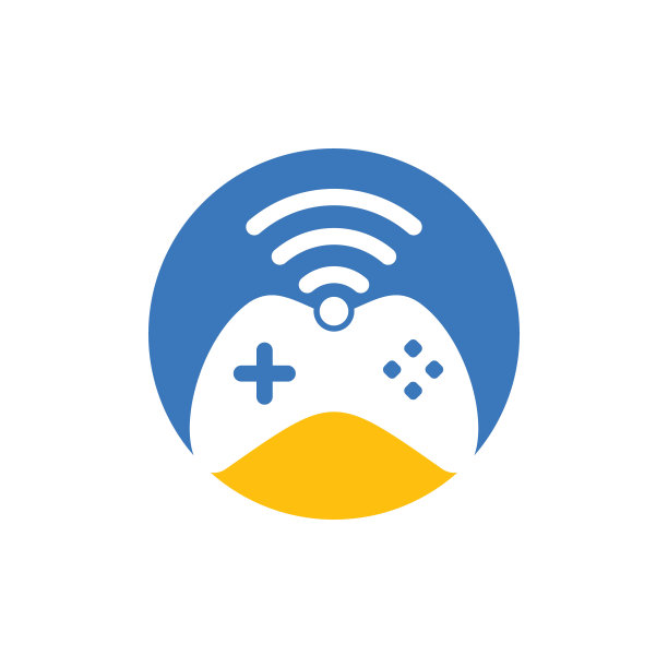 游戏wifi标志设计模板矢量。图片下载