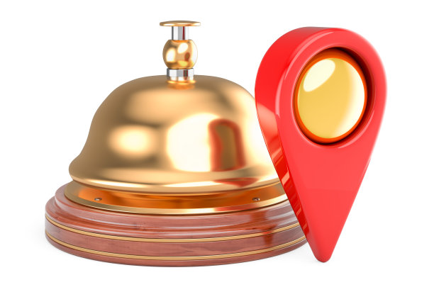 带有地图指针的电表。三维渲染图片下载