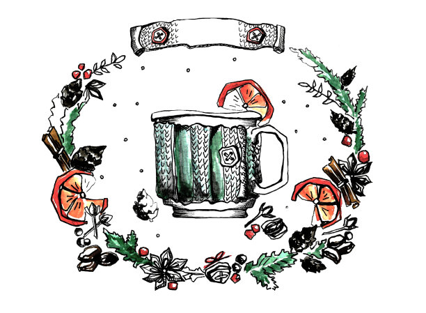 热饮热红酒。图片下载