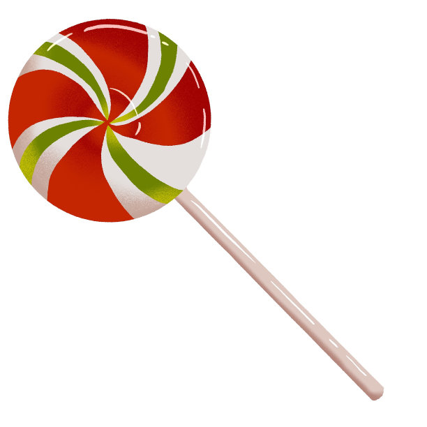 圣诞圆糖。传统的节日糖果。圣诞薄荷糖。图片下载