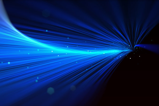 蓝色科技粒子线背景图片下载