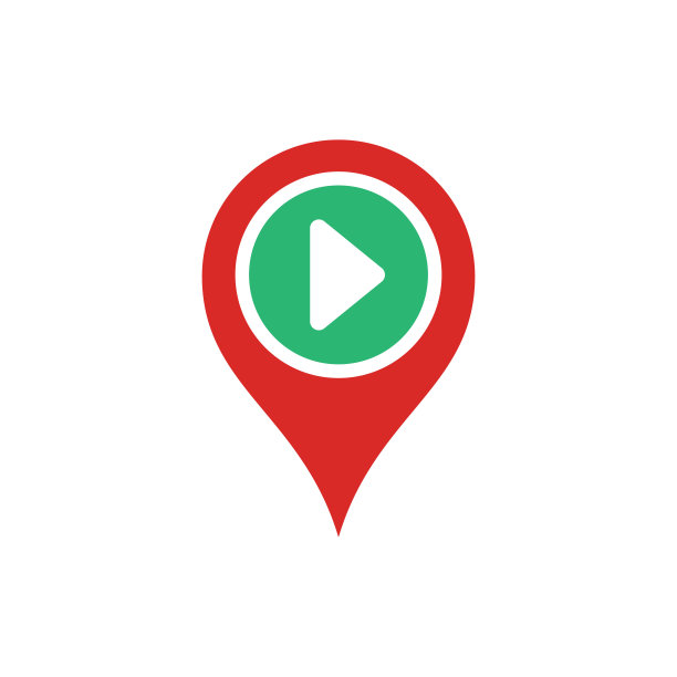 播放媒体点标志矢量图片下载