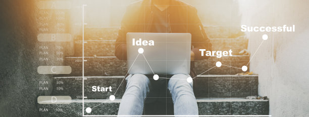 项目管理和在线财务交易，业务接触点在讨论时分析数据，规划品牌推广预算，在社交媒体上提高公司知名度图片下载