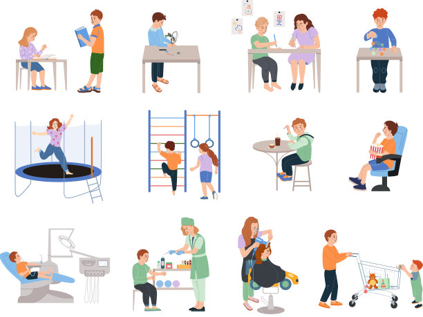 儿童服务成套设备图片下载