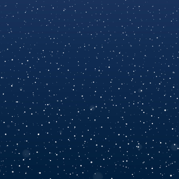 晚上下雪。黑色背景上飘落的雪花。夜空中繁星点点。飞溅的颗粒，点，斑点，飞溅，水滴，喷射纹理。向量图片下载