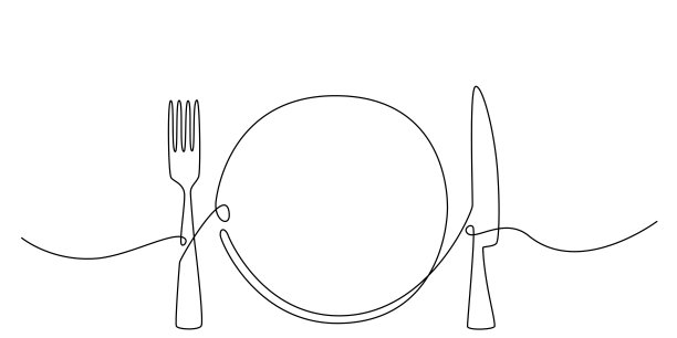 装饰连续线条手绘元素表集婚礼菜单，相册，请柬。图片下载