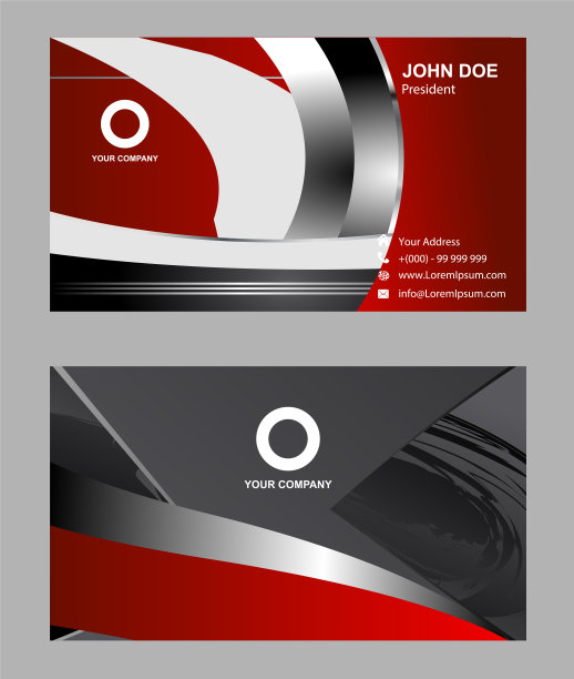 商务名片模板图片下载