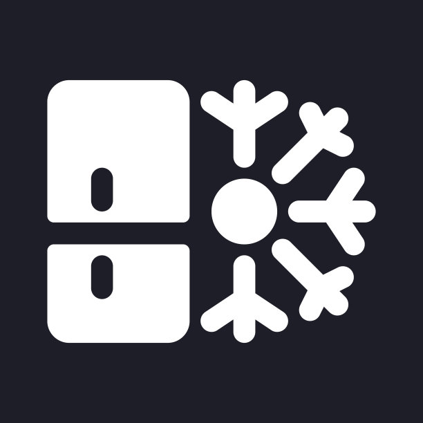 冰箱暗模式字形ui图标图片下载