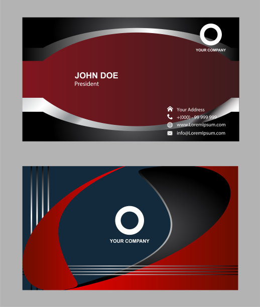 名片设计要素图片下载