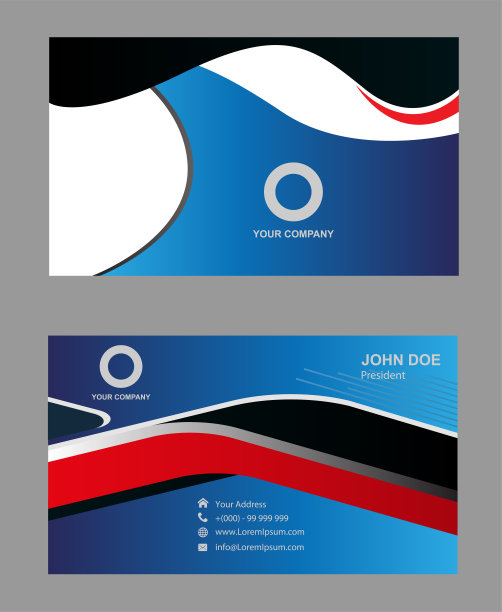 矢量名片集，元素设计图片下载