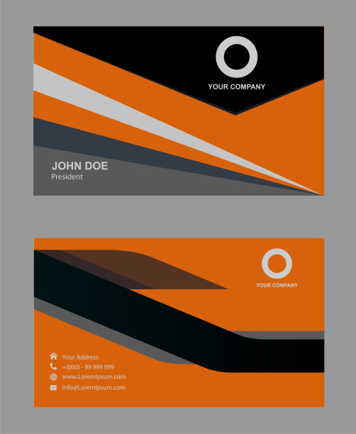 Business cards design vector template图片下载