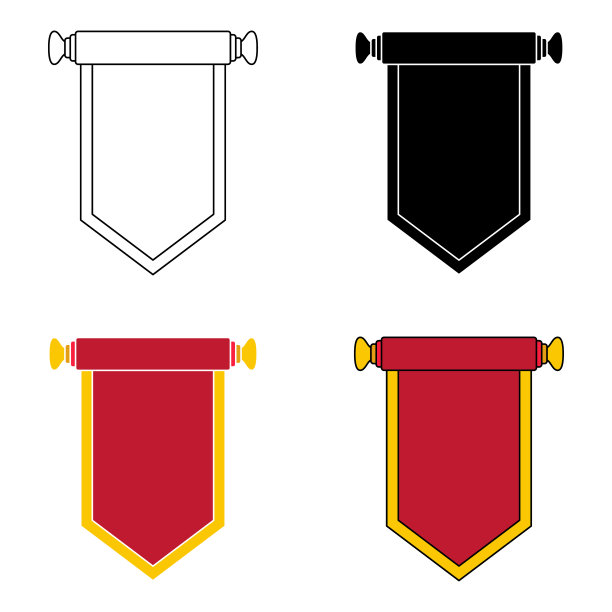 中国单面画卷图片下载