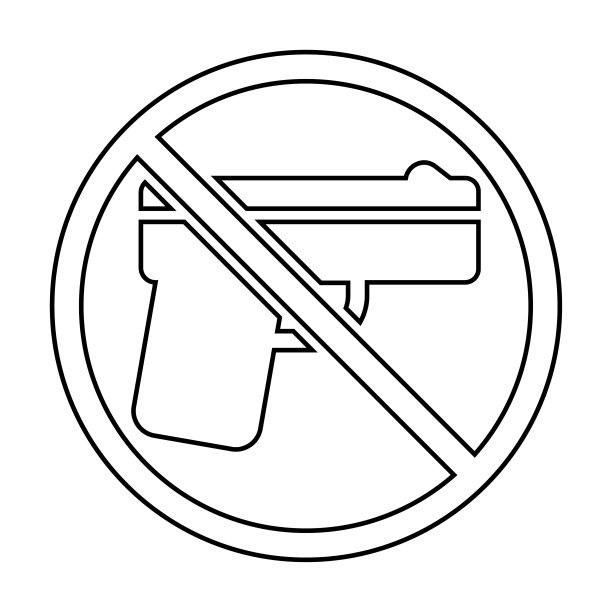 武器限制图标在线型图片下载